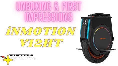 Unboxing First Impressions INMOTION V12HT What Others Dont Tell You