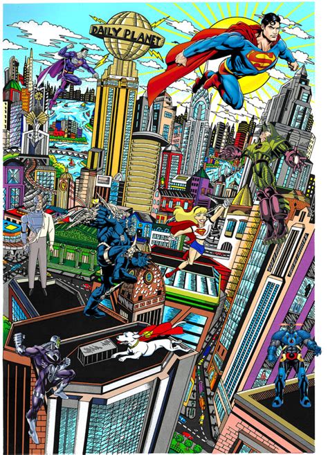 Superman Saves The Day 3d Superhero Series — Kolibri Art Studio Eu
