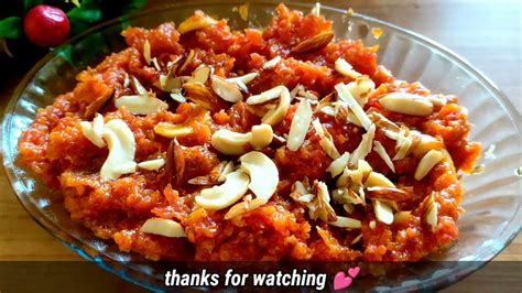 Carrot Halwa Recipe Youtube