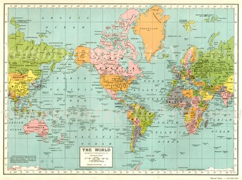 High Resolution Vintage Usa Map From Children S Maps To Vintage To
