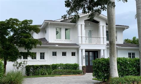 South Florida Design Waterside 2-Story Coastal House Plan