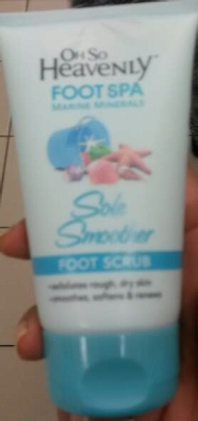Oh So Heavenly Oh So Heavenly Foot Spa Sole Smoother Exfoliating Foot Scrub Review Beauty