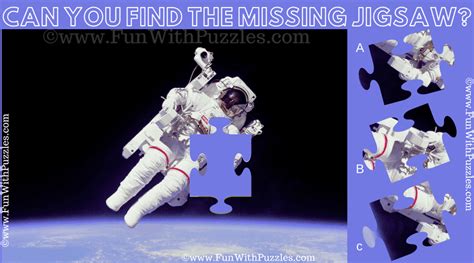 Missing Piece Nasa Jigsaw Puzzle With Answer