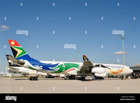 South African Airlines Saa Airbus A340 Special Edition Football