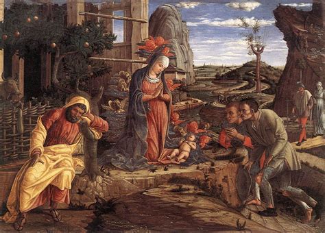 Andrea Mantegna La Nativité Italienne