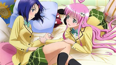 Anime To Love Ru Haruna Sairenji Lala Satalin Deviluke Hd Wallpaper