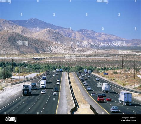 Highway California California Interstate 10 Palm Springs Valley