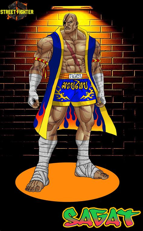 Street Fighter 6 - Sagat (Concept Art) by AegisReflector666 on DeviantArt