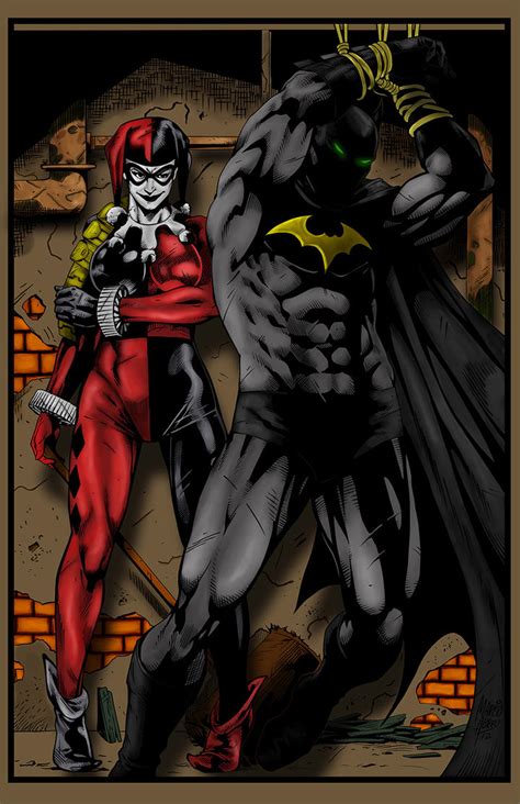 Batman And Harley Quinn By Bobhertley On Deviantart