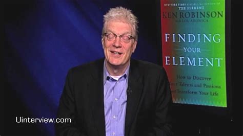 Ken Robinson On His Book Finding Your Element Lou Aronica Youtube