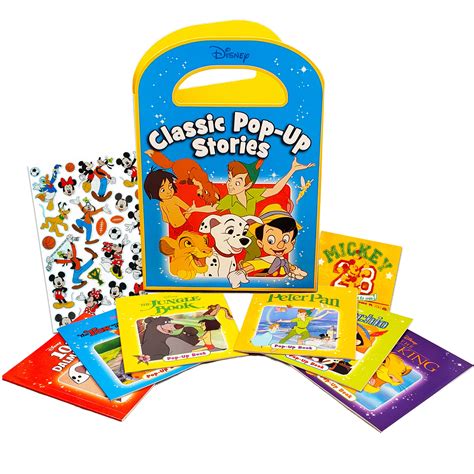 Buy Disney Classics Storybook Collection Disney Pop Up Books Set Bundle ~ 6 Pack Disney Bedtime