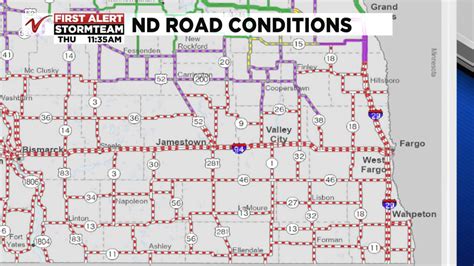 ⚠️ 1130 Am Road Update No Travel Advised In Southeastern North Dakota