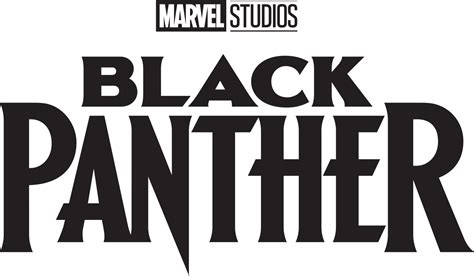 Black Panthers Movie Logo Free Transparent Clipart Clipartkey Gambaran