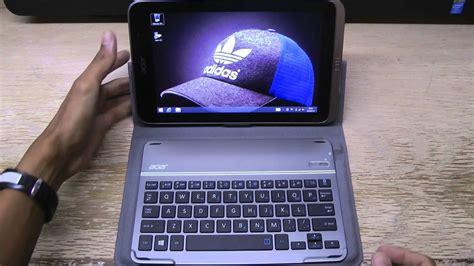 Acer Iconia W4 Bluetooth Keyboard Case Review Youtube