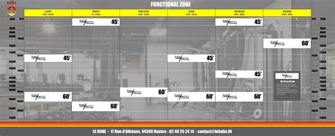 Le Kube Plannings Fitness Cardio Rpm Les Mills Pilates à Nantes