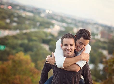 Outdoor Gay Engagement Shoot In Massachusetts POPSUGAR Love Sex