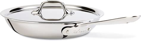 To clean a pan, first scrape out excess oil with a spatula or wipe it out with a paper towel. All-Clad 8701005167 D3 Fry Lid, 10 Inch Pan, Dishwasher ...
