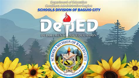 DepEd Babes Division Of Baguio City Official Wallpaper For Office Desktops And Laptops