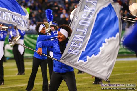 University Of Kentucky Wildcat Marching Band At The Music