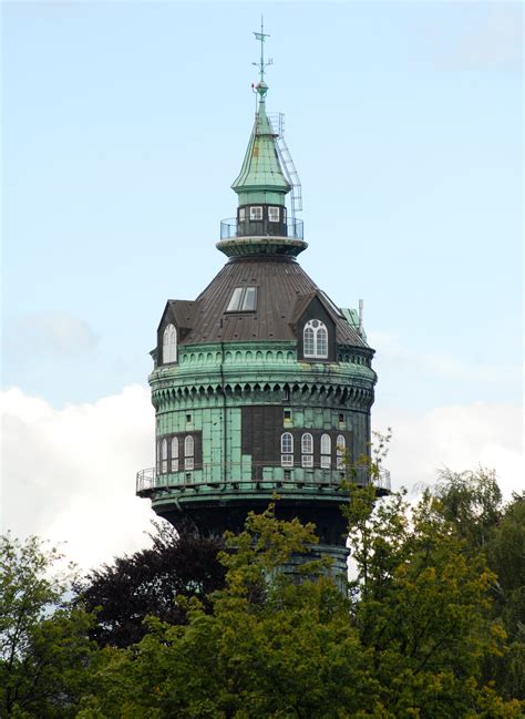 Hamburg Tower Water Free Image Download