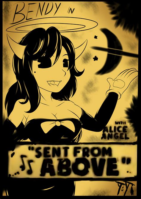 bendy and the ink machine alice angel mmd remotelasi