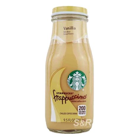 Starbucks Frappuccino Vanilla Coffee Drink Ml Shopee Philippines