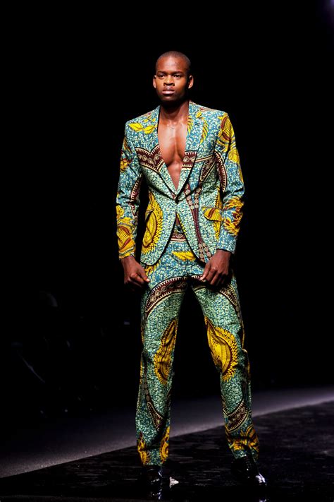 Mbfwa Mens Print Suit African Men Fashion Africa Fashion