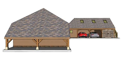 L Shaped Garage Scheme The Stable Company