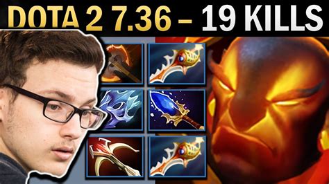 Ember Spirit Gameplay Miracle With Kills And Rapiers Dota