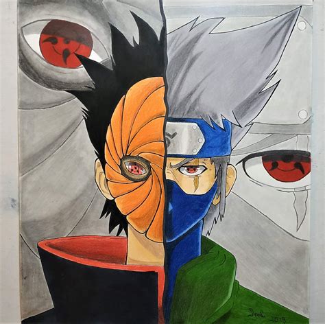 This Is My Drawing Of Tobikakashiwhat Do You Guys Think Rboruto