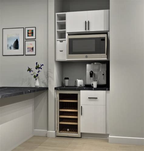 Build Your Own Bar Or Coffee Station With Ikea Cabinets