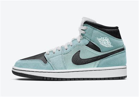 Next year's stacked lineup of air jordan 1 retros will include this new colorway expected early next year. Air Jordan 1 Mid For Women Dressed in Aqua Blue | The ...