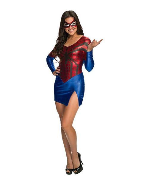 Womens Sexy Spider Girl Costume