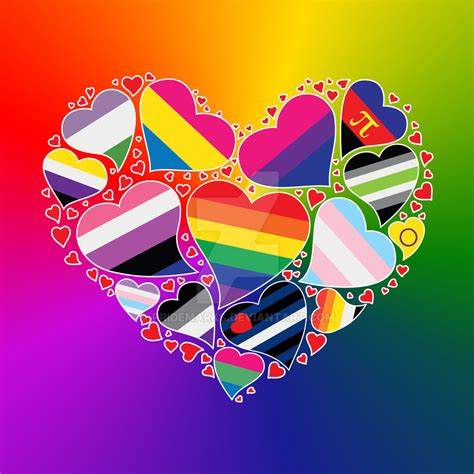 Lgbtqa Community Pride Heart By Pridemarks On Deviantart