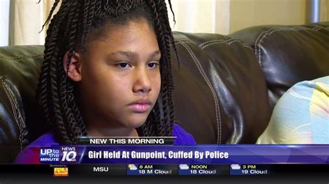 girl held at gunpoint cuffed by police