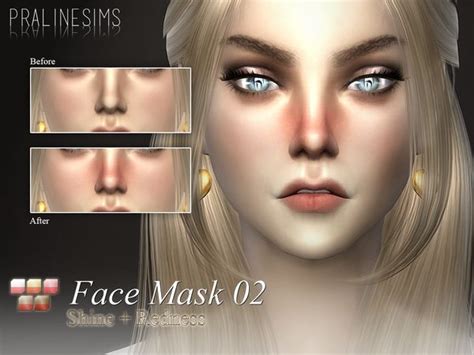 Pralinesims Face Mask 02 Face Sims Hair Mask