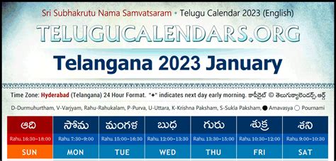 February Telugu Calendar Printable Calendar