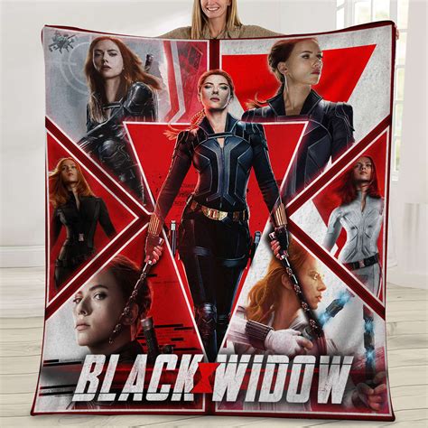 Yelena Belova Black Widow Avengers Marvel Tv Series Quilt Blanket