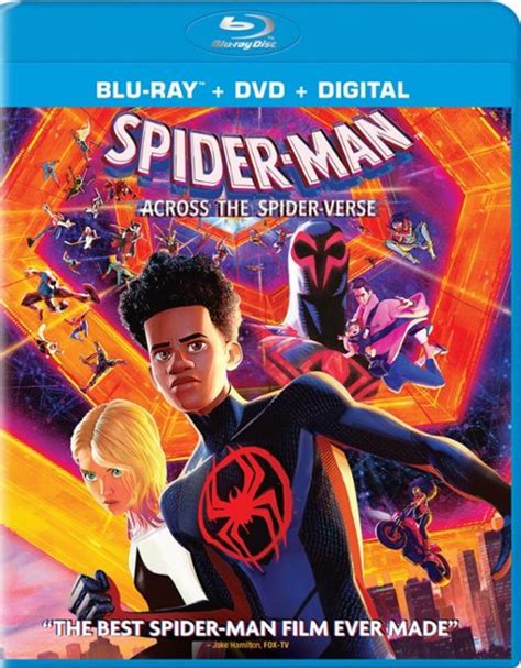 Spider Man Across The Spider Verse Includes Digital Copy Blu Ray