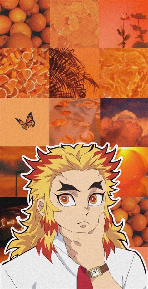 Anime Icon 119 Kyojuro Rengoku Aesthetic Wallpaper ️ In 2023 Anime