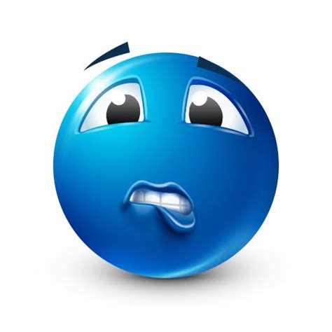 Quivering Lip Blue Emoji Free Download Lachen Lach Mal Wieder