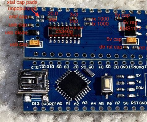 Arduino Nano Atmega238pch340g V30 Pcb Layout Instructables