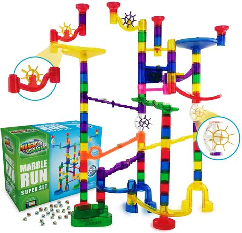 National Geographic Glowing Pack And Store Marble Run 80 Piece