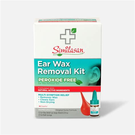 Similasan Ear Wax Removal Kit 033oz With Bulb Syringe