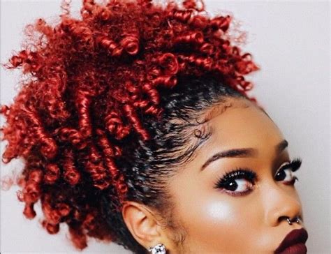 What makes this trend different from pastel hair is that those dying their hair post. Massive curly puff style, hair color goals ...