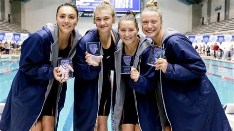 Cal And Stanford Take Trophies On Day 1 Of 2023 Pac 12 Womens Swimming