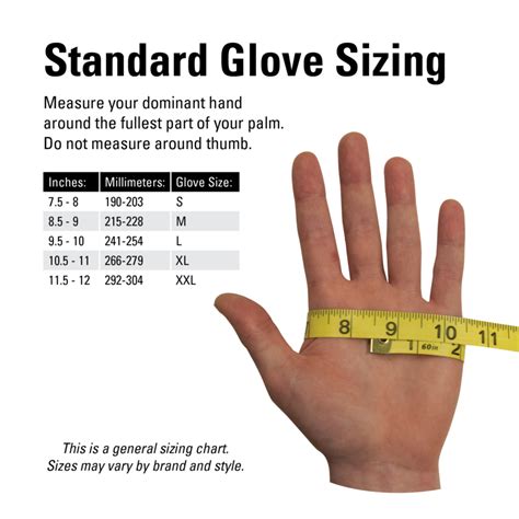 This is simply the circumference around your knuckles. GLV-1 Mechanic's Gloves | Park Tool
