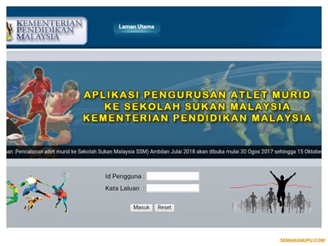 Semakan keputusan rayuan upu online 2020/2021 lepasan spm/stpm dan setaraf. Semakan Tawaran Sekolah Sukan Malaysia (SSM) 2020 Online ...