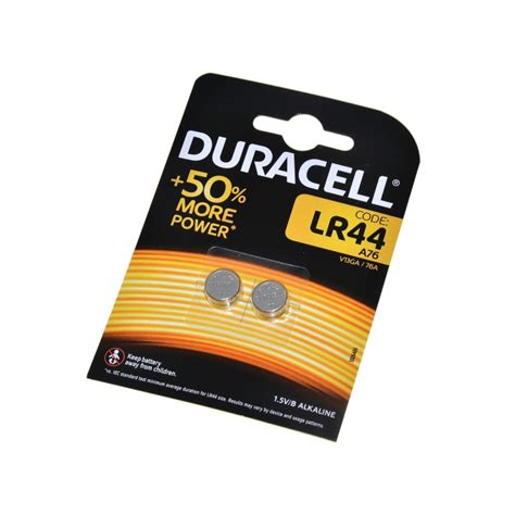 Duracell Bateria Lr44 15v 2 Szt Alkaliczna Do Aparatów