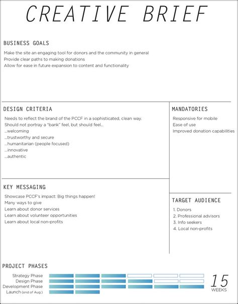 Website Brief Template Examples And Tips To Write One
